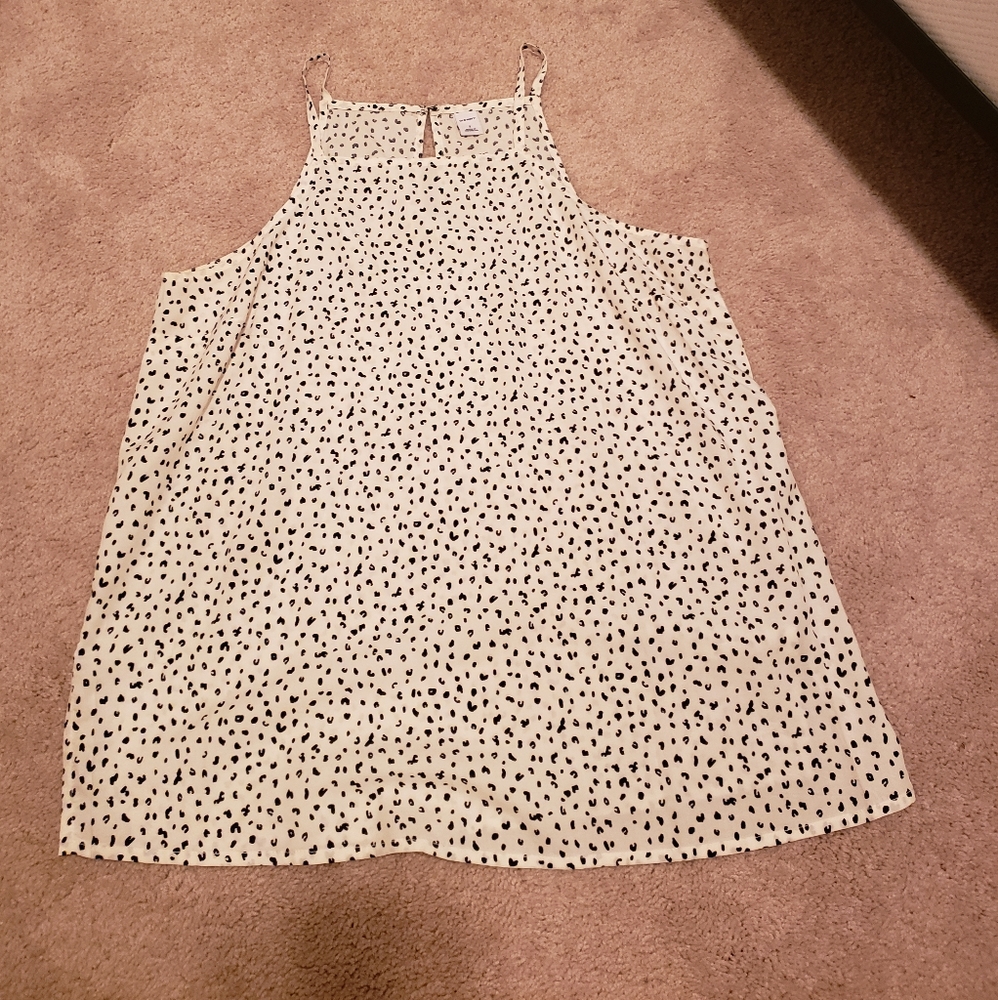 Old Navy animal print tank top